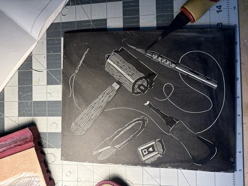 Book Arts Tools Process